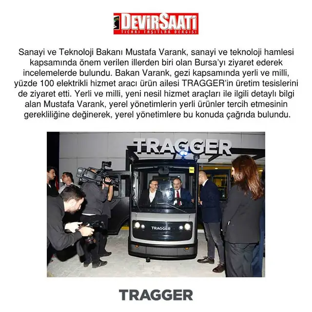 Devir Saati — Elektrikli araçlarla şehir içi lojistik basın kupürü